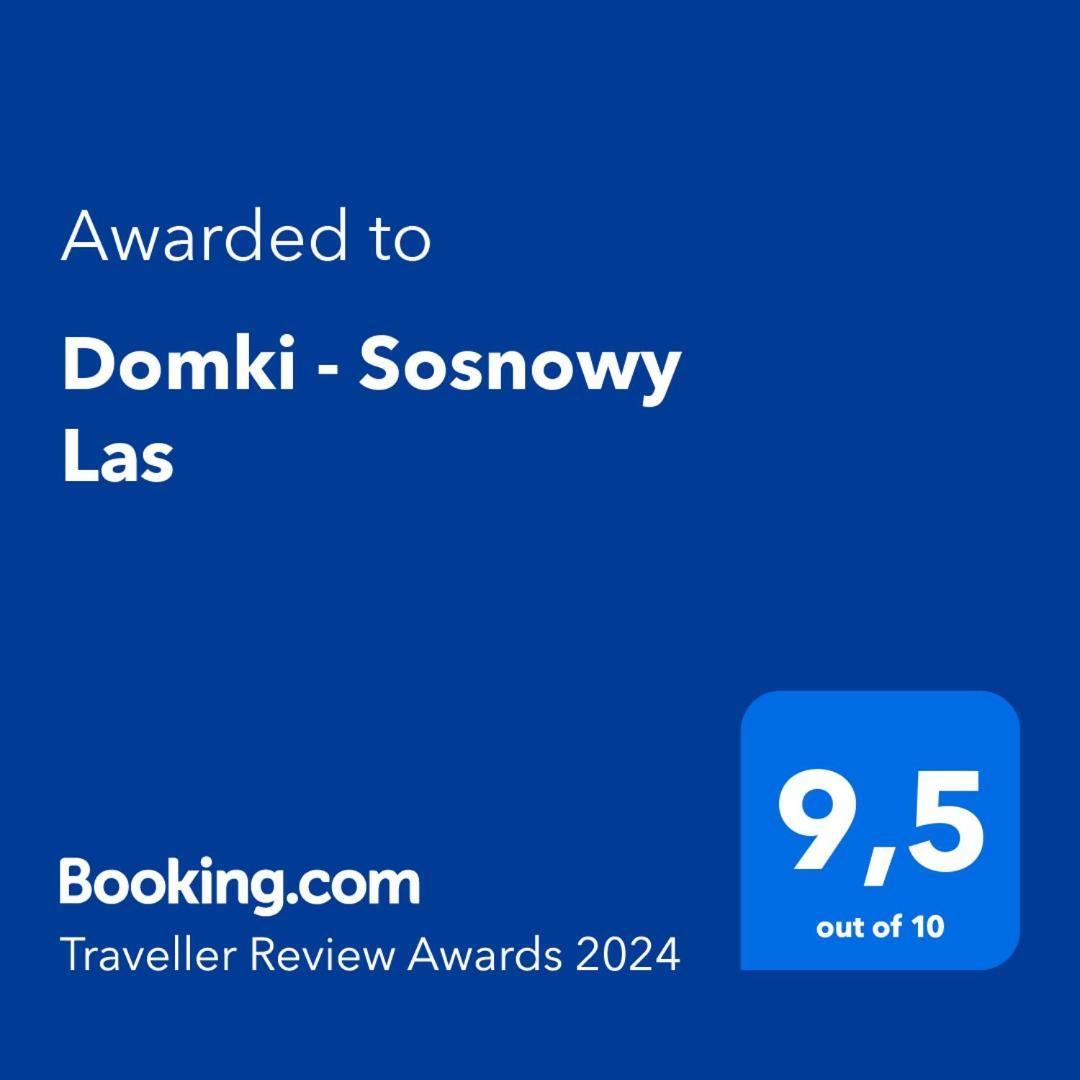 פוביירובו Domki - Sosnowy Las מראה חיצוני תמונה